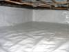 CleanSpace Light is a great way to insulate over our TerraBlock crawl space floor insulation