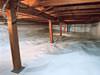 CleanSpace is a warranted vapor barrier system for your crawl spacep walls and floors