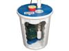 Our supersump basement sump pump system with cast-iron Zoeller system