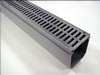 Our TrenchDrain system has a grated opening to collect water coming in through hatchway entrances or garage doors