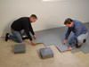 Basement Floor Matting & Vapor Barrier Tiles for carpeting and floor finishing in 